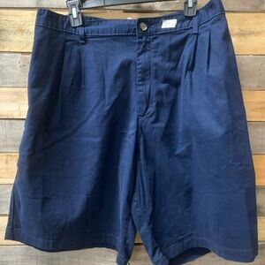 Mens Size 44 Navy Saddlebrad Shorts